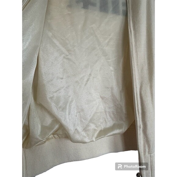 Genuine PEARLY GATES GOLF Women's Knit Bunny Cashmere Zip-up Size 1 - Picture 5 of 12